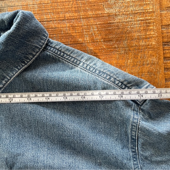 ZANEROBE Denim Zip Jacket Men’s Large - Picture 7 of 12